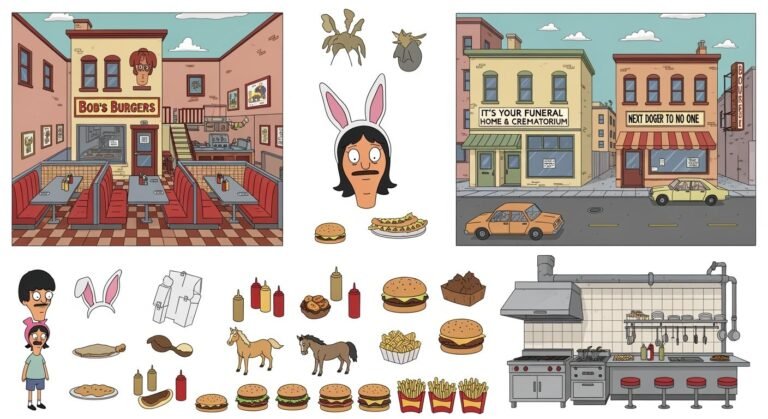 Bobs burgers background assets image
