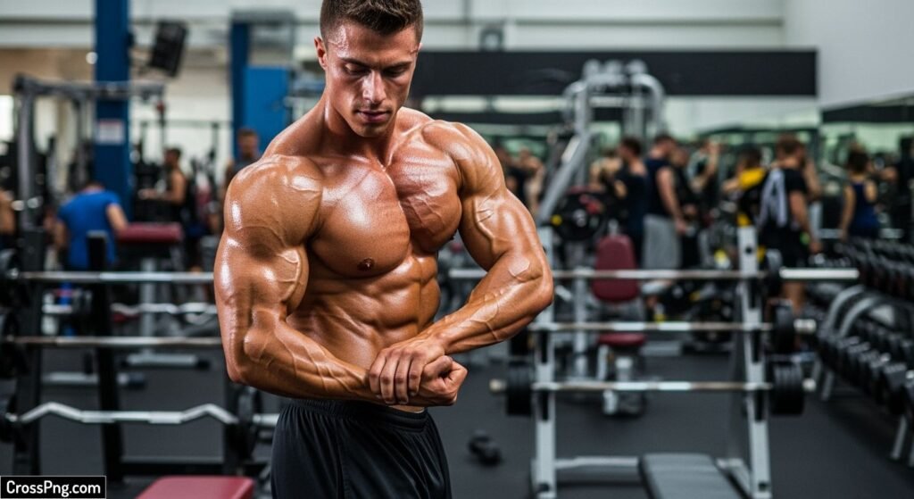 Body builder background image