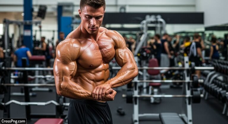 Body builder background image