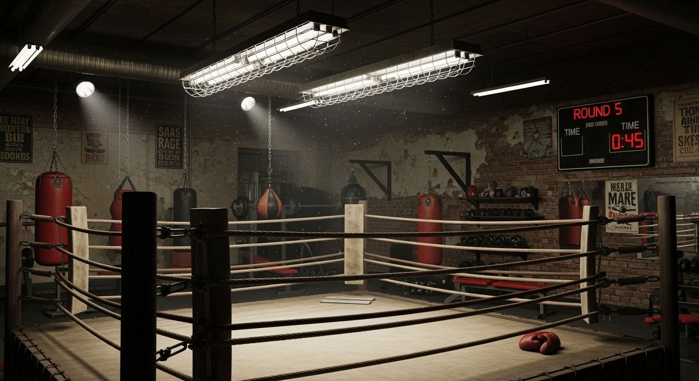 Boxing background image 4