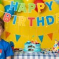 Boy birthday background image