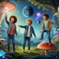 Boys photo editing background