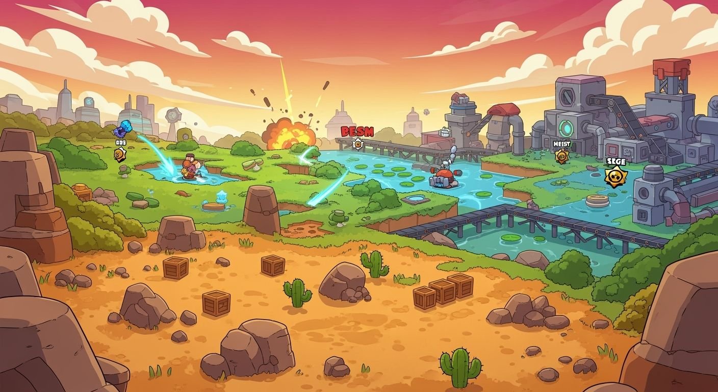 Brawl stars background image 2