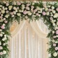 Bride background decoration image