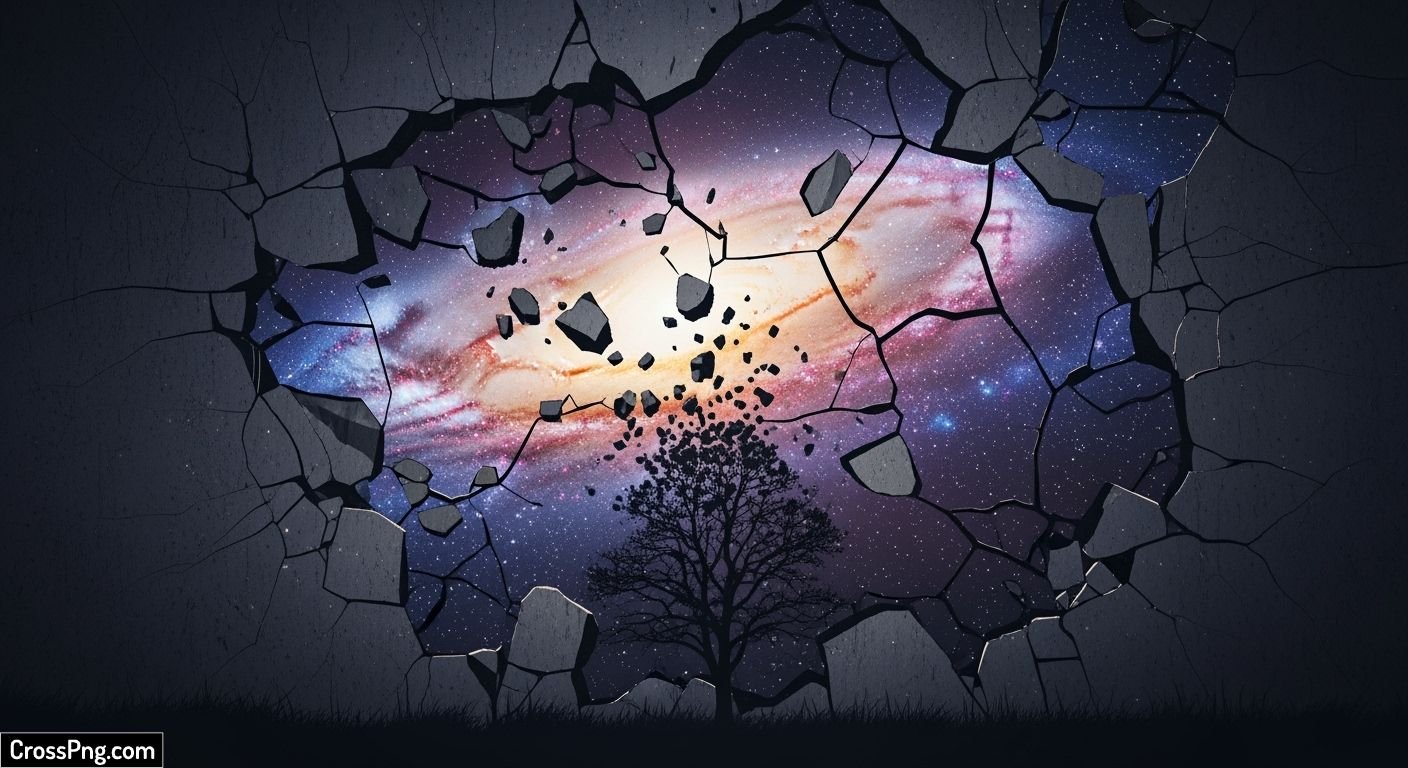 Broken background image