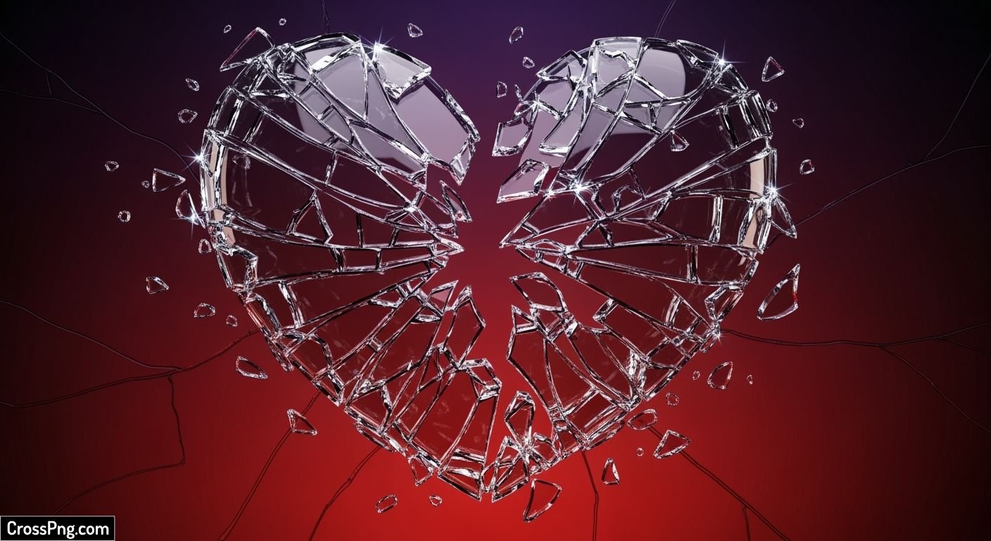 Broken heart background image 5