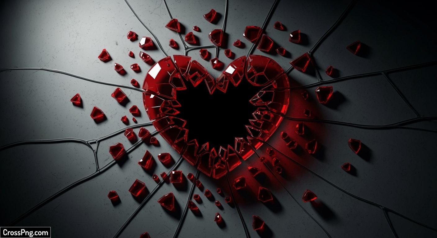 Broken heart background image 6