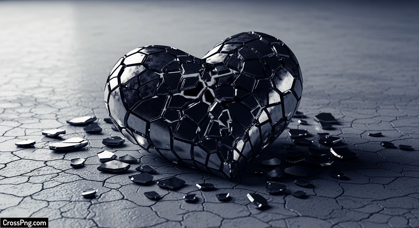 Broken heart background image 7
