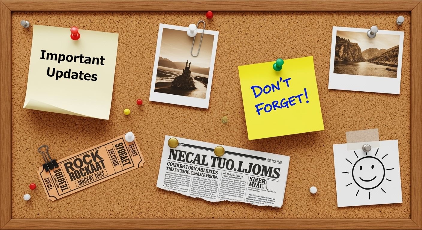 Bulletin board background image 4