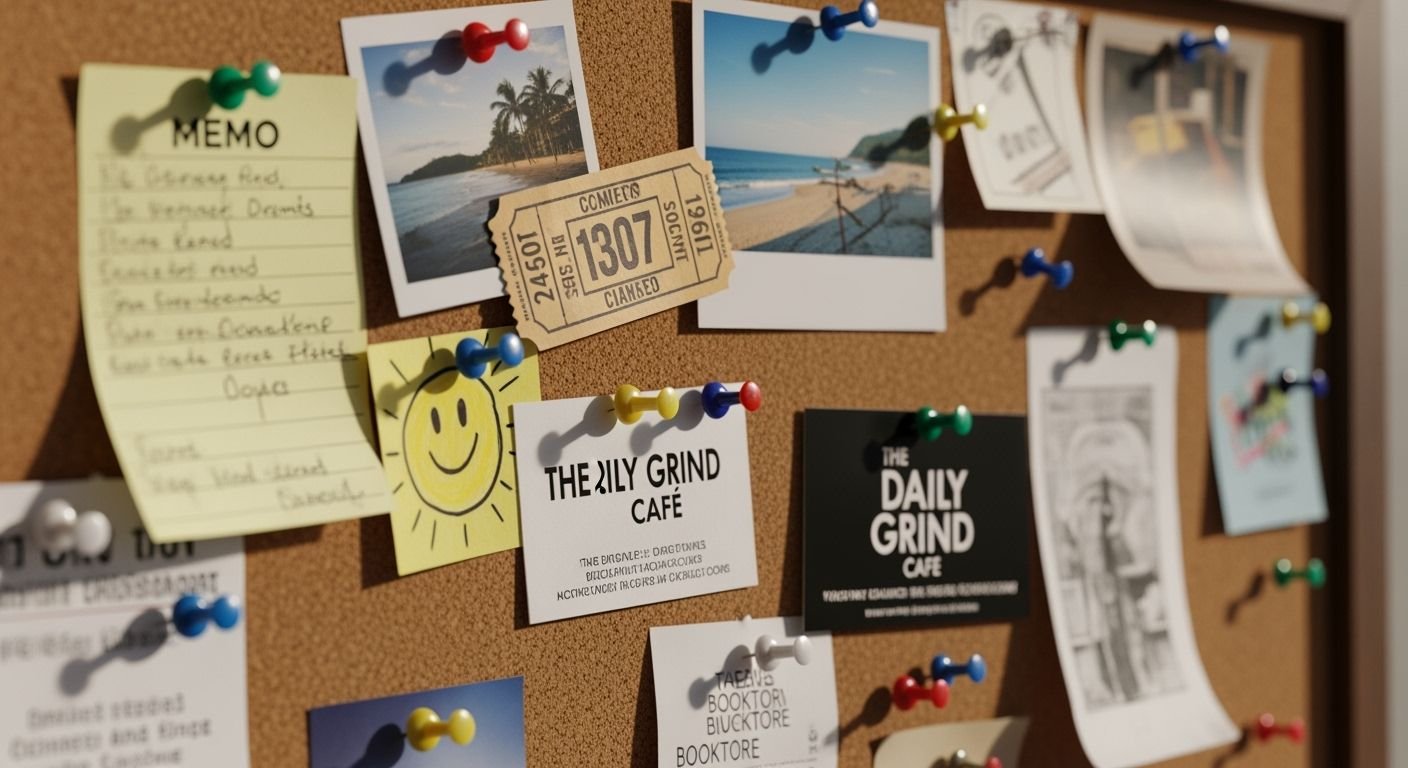 Bulletin board background image