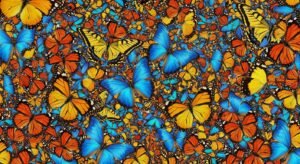 Butterflies background image 4