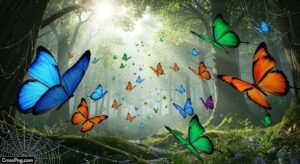 Butterfly background image