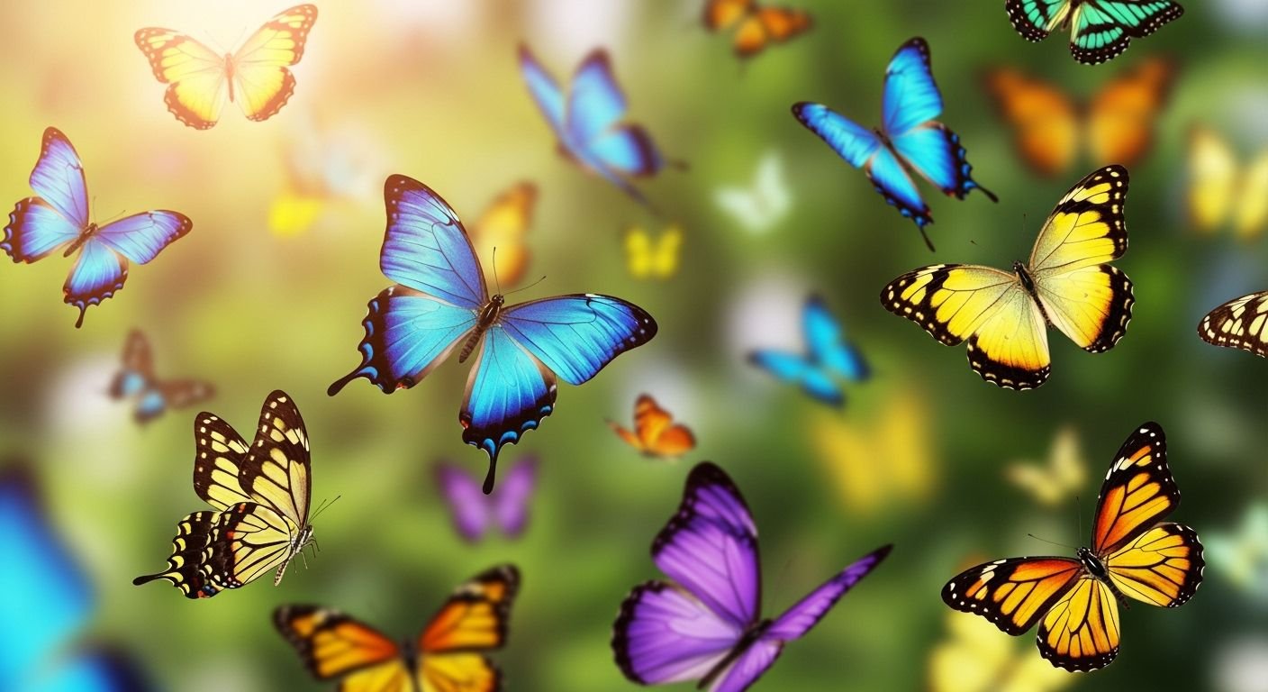 Butterfly background image