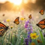 Butterfly background image 7
