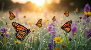 Butterfly background image 7