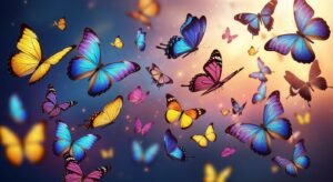 Butterfly background image 8