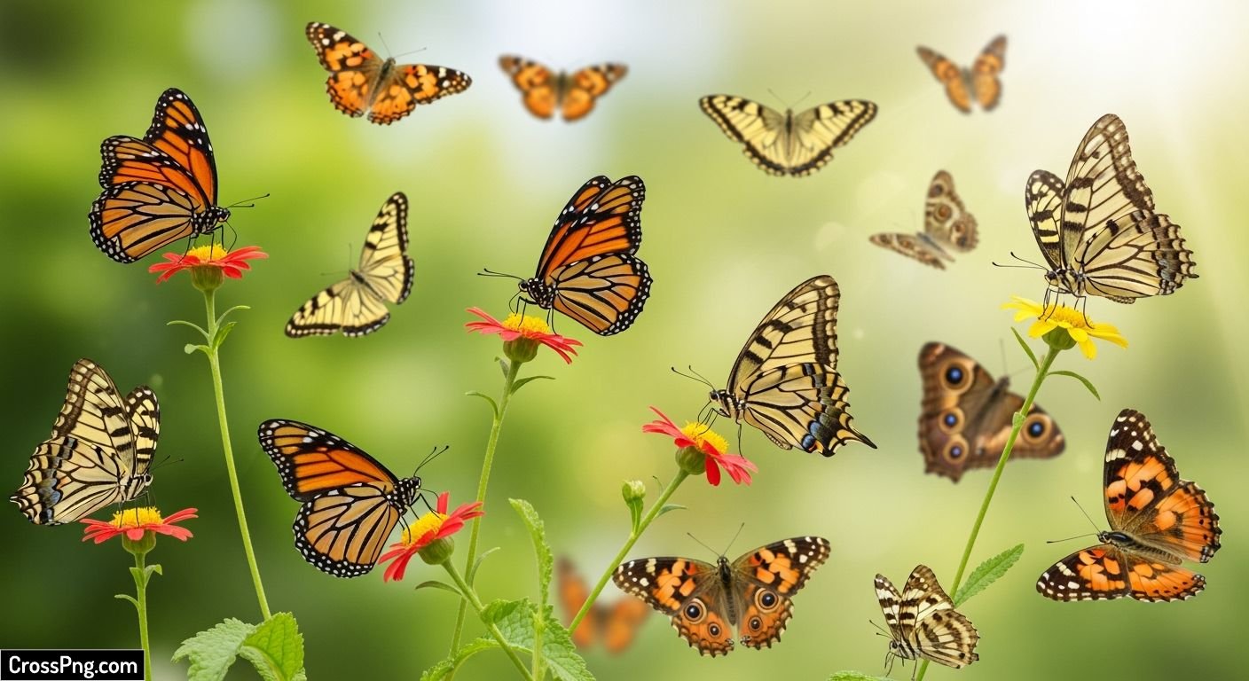 Butterfly background image