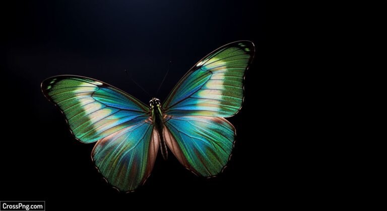 Butterfly black background image