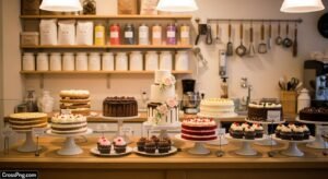 Cake background image