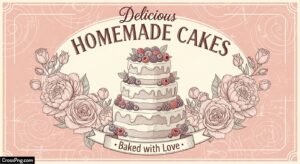 Cake poster background image 3
