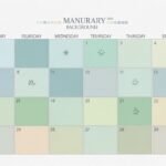 Calendar background design image 3