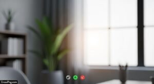 Call background video image