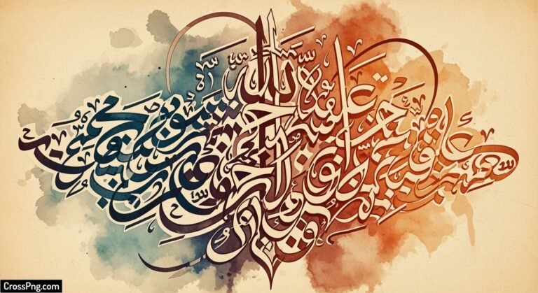 Calligraphy background design image 3