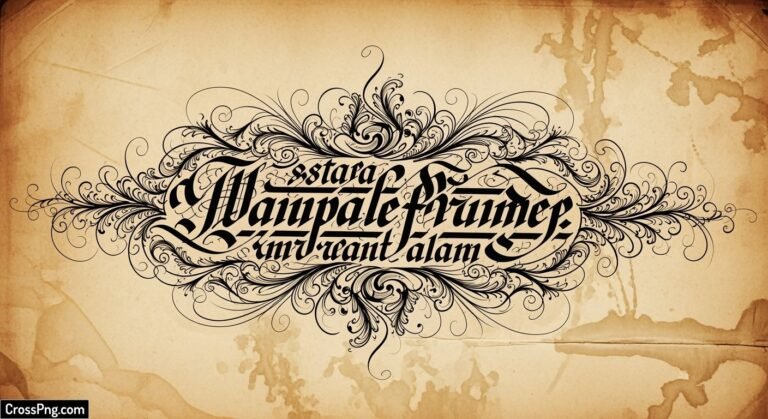 Calligraphy background design image