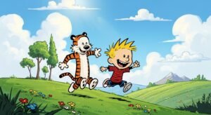 Calvin and hobbes background image 3