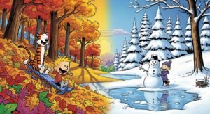 Calvin and hobbes background image