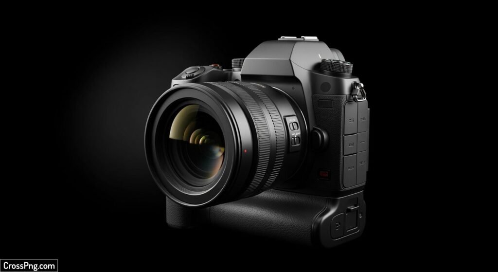 Camera black background image 2