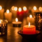 Candle background image