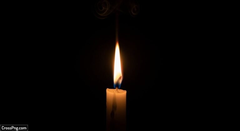 Candle black background image