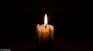 Candle black background image 3