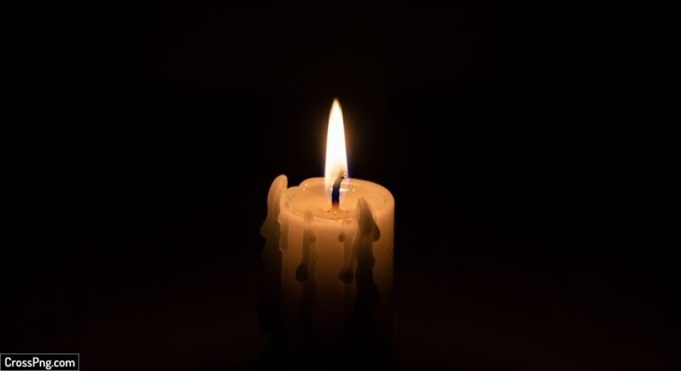 Candle black background image 3
