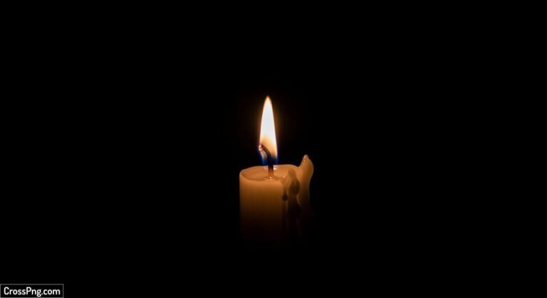 Candle black background image