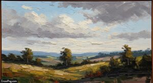 Canvas oil painting background image