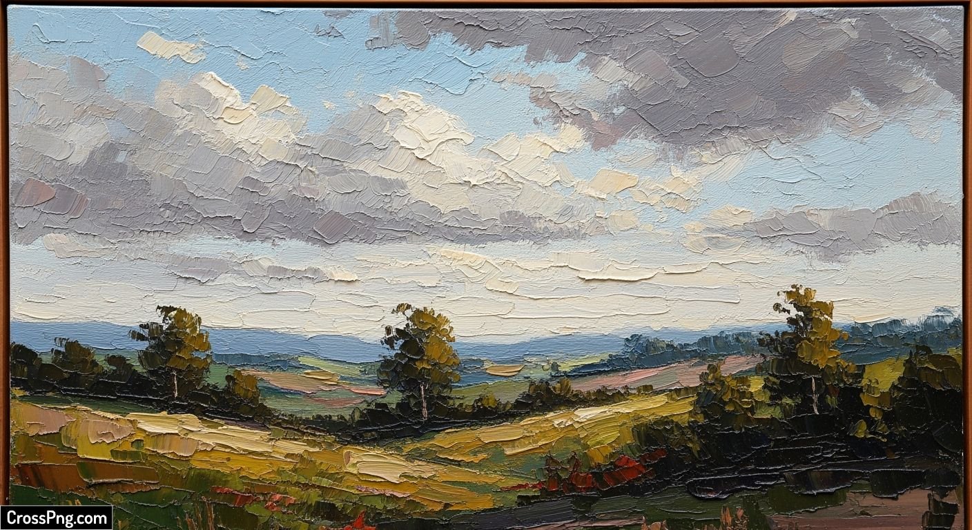 Canvas oil painting background image