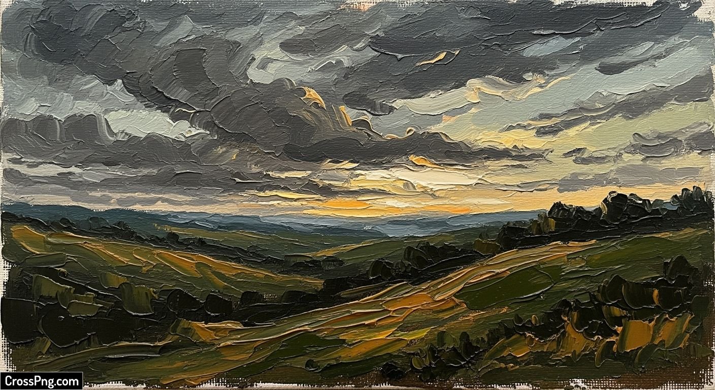 Canvas oil painting background image 2