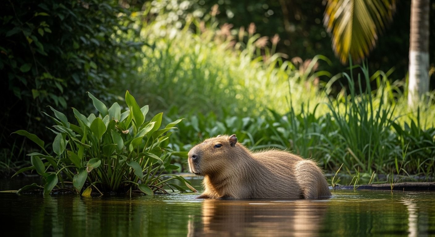 Capybara background image 4
