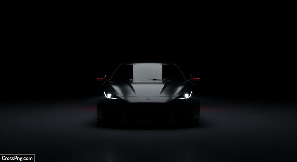 Car black background image 2