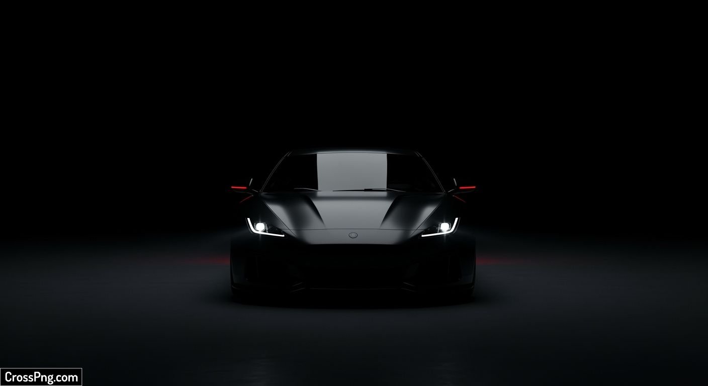 Car black background image 2