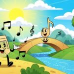 Cartoon background music image