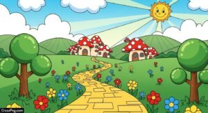 Cartoon background video image