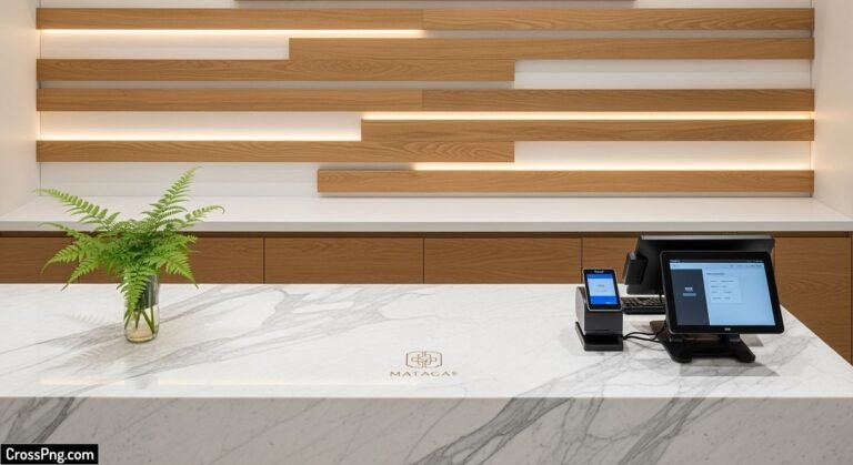 Cash counter background design image