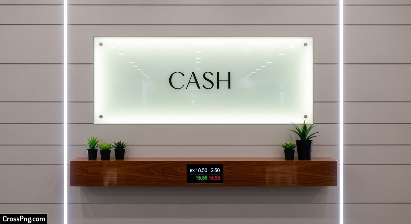 Cash counter background design image