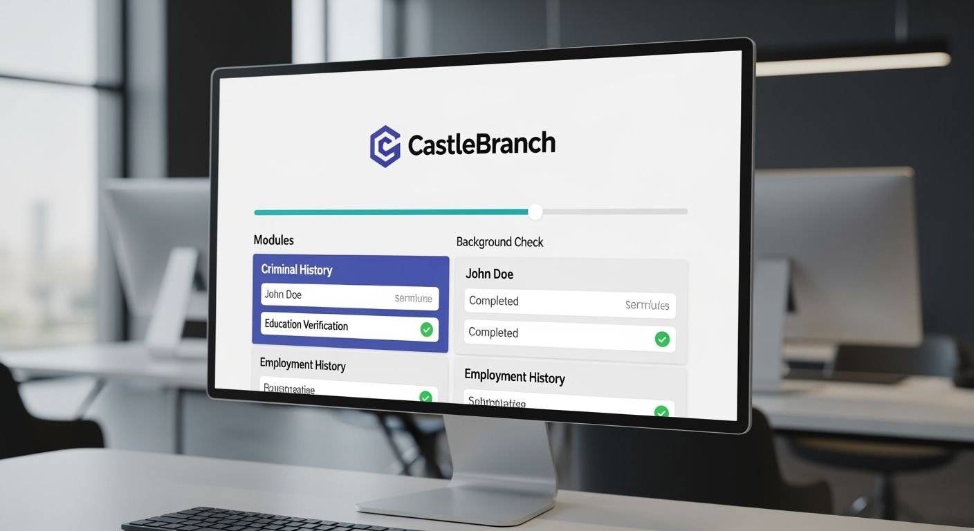 Castlebranch background check image