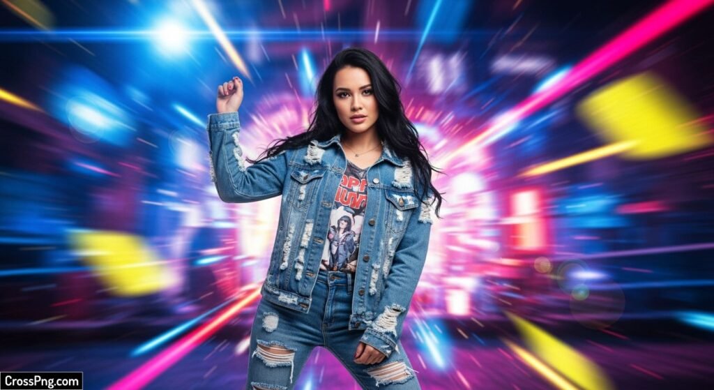 Cb background girl image