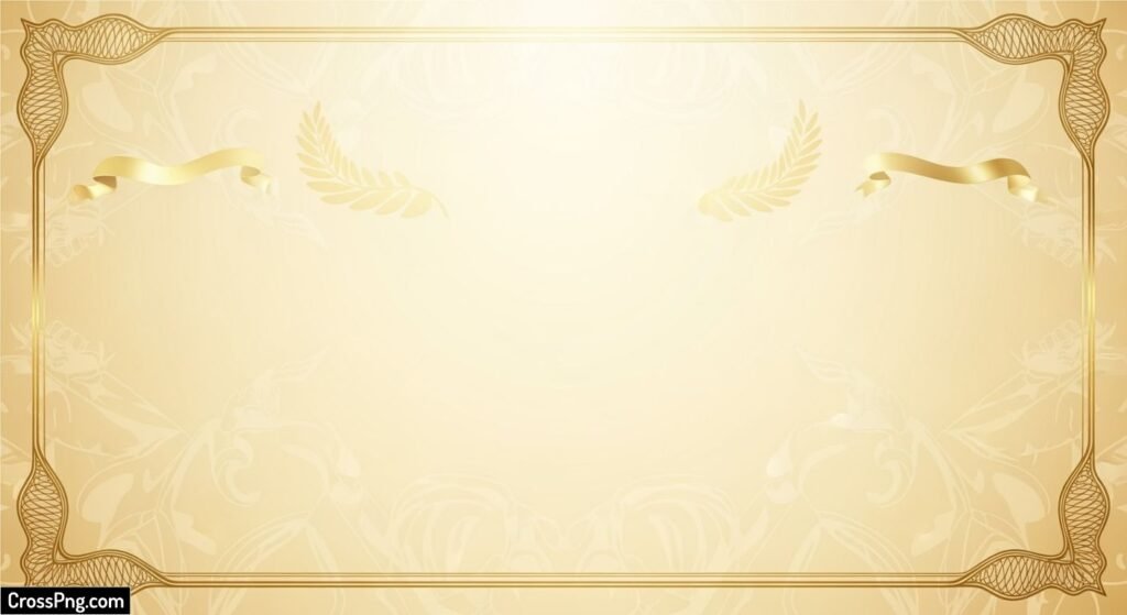 Certificate background hd image