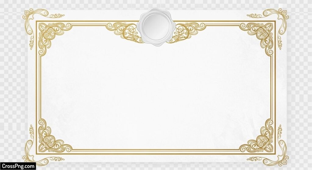 Certificate background png image 3